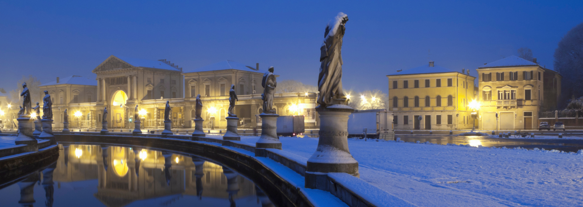 Padova in snow