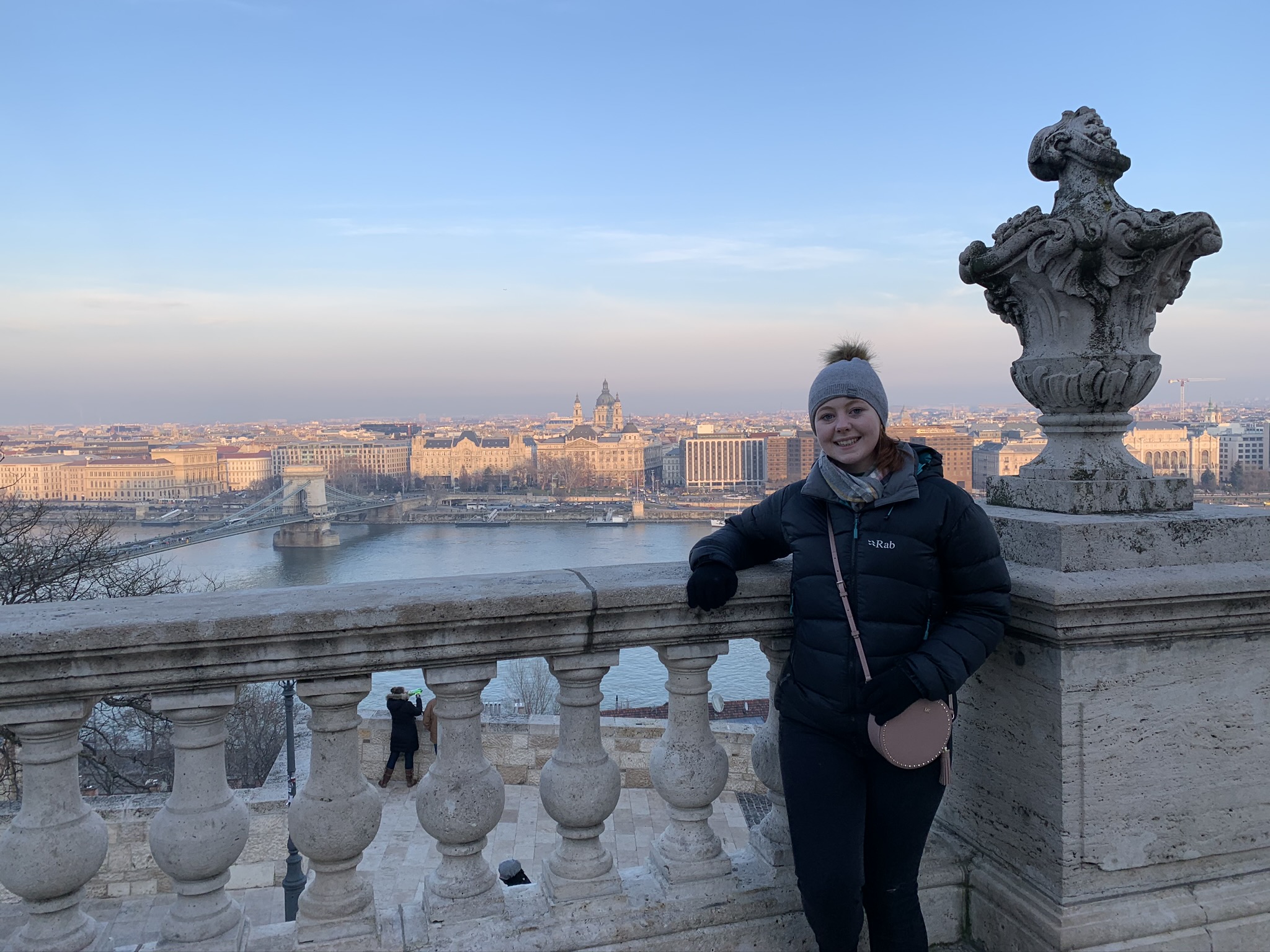 Rachel in Budapest